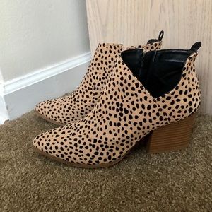 Leopard Booties